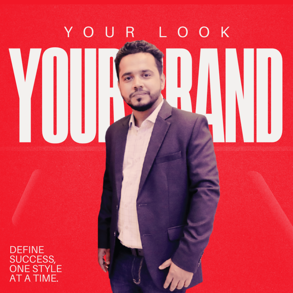 Red and Black Modern and Bold Personal Branding Instagram Post